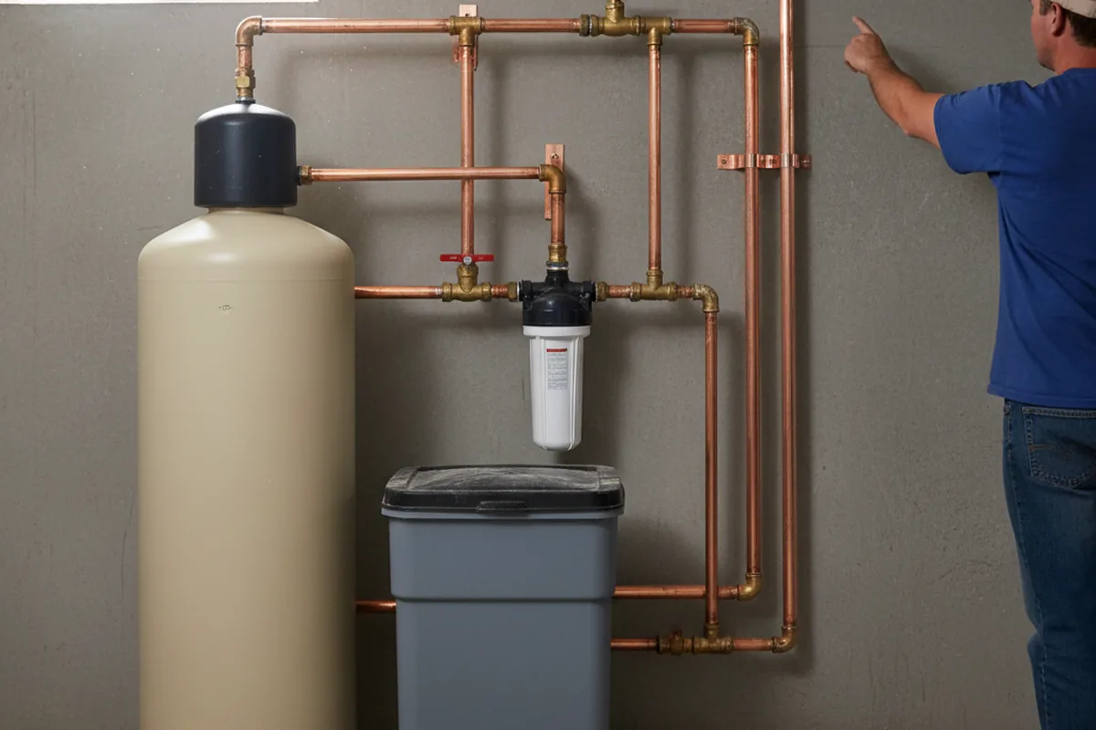 Whole-house water treatment system installed in Essie